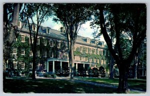 Parker Hall, Bates College, Lewiston, Maine, Vintage Chrome Postcard