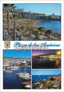 Postcard Modern Comercial Escudo de Oro Tenerife Playa de las Americas Puerto...