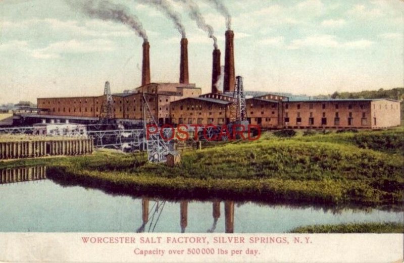 WORCESTER SALT FACTORY, SILVER SPRINGS, NEW YORK