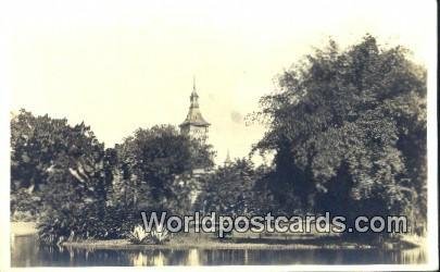 Real Photo Park of the Republic Rio De Janeiro Brazil Unused 