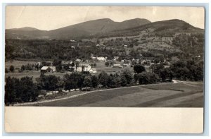 c1910's Birds Eye Mountain View Jackson New Hampshire NH RPPC Photo Postcard