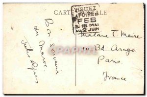 Postcard Old Ouezzan Rue Joiners