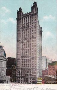 New York City Park Row Building 1906