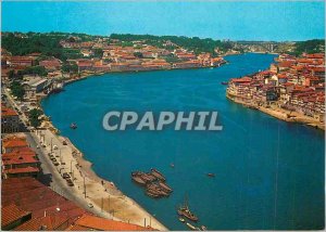 Postcard Modern Porto Portugal A Treat