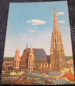 Austria Wien Vienna Stephansdom - posted 1968