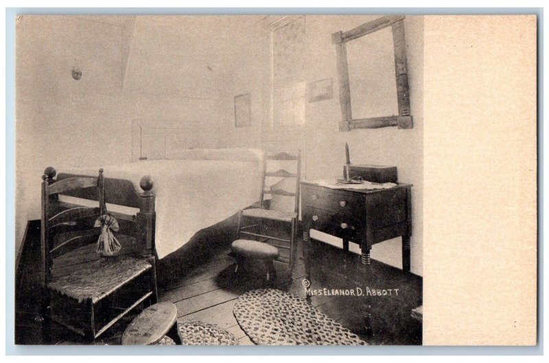 Frederick Maryland MD Postcard Mrs. Barbara Fritchie Bedroom Furniture c1920's