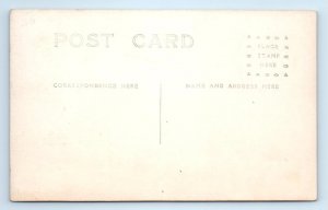 RPPC LAKEFIELD, Minnesota MN ~ HIGH SCHOOL c1910s Jackson County Postcard