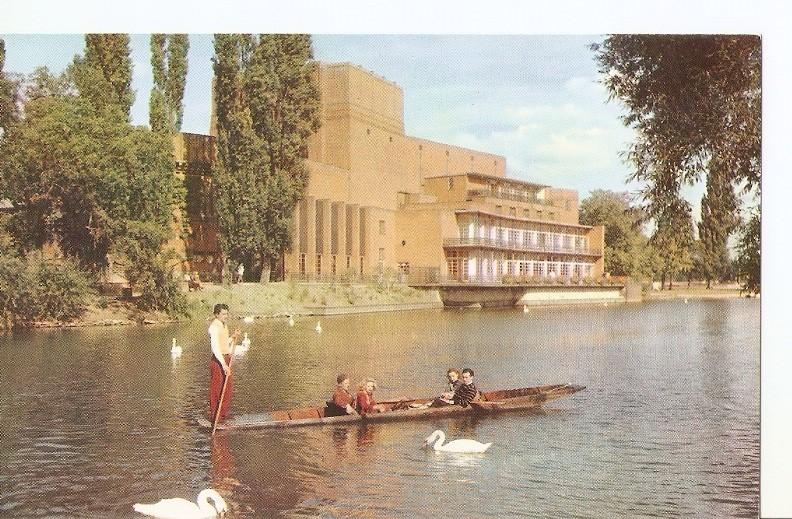 Postal 041576 : England - The Shakespeare Memorial Theatre at Strat-ford-on-Avon