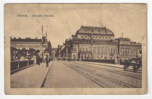 Circa 1912 Austria To USA Photo Postcard - Prague