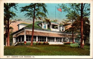 Postcard Country Club in Roanoke, Virginia