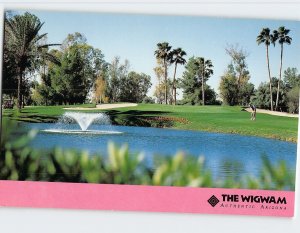 Postcard The Gold, Blue and West Courses, The Wigwam, Litchfield Park, Arizona