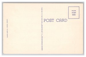 Topeka Kansas Aeroplane View Postcard