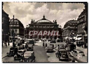 Postcard Modern Marvels Paris and the Place Theater in 1854 and 1862 1875 Ope...