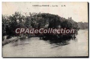 Postcard Old Vaires sur Marne Islands