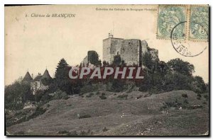Old Postcard Chateau de Brancion