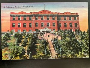 Vintage Postcard 1930-1945 St. Anthony's Seminary Catskill New York