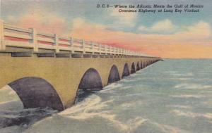 Overseas Highway Bridge - Long Key Viaduct FL, Florida - Linen