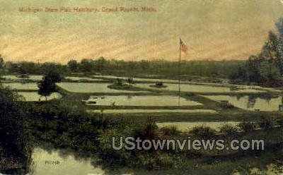 Michigan State Fish Hatchery in Grand Rapids, Michigan