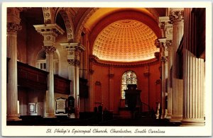 Saint Phillip's Episcopal Church Charleston South Carolina SC Parish Postcard