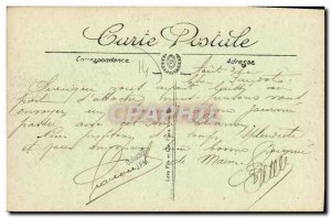 Old Postcard The cleaning Courseulles oysters