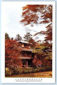 Nikko Tamozawa Imperial Villa Memorial Park Autumn JAPAN 4x6 Postcard