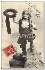 Old Postcard Folklore Children UK