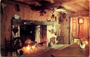 Colonial Kitchen, Senator Ford Residence, Southold Long Island NY Postcard Y52