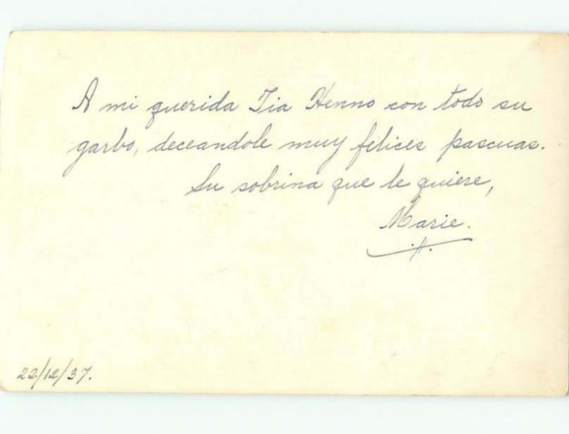 tinted rppc c1910 Risque PRETTY GIRL POSING AC9175