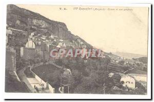 Roquefort Old Postcard Entrance and general view