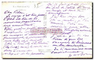 Old Postcard Vitre Chateau