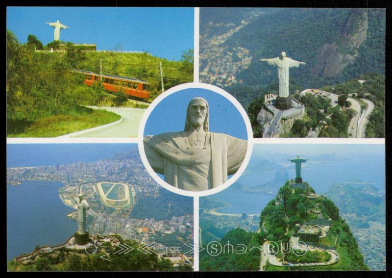 Rio De Janiero - Varias vista do Cristo Redentor