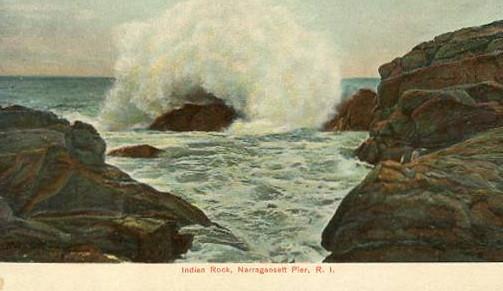 RI - Narragansett Pier, Indian Rock