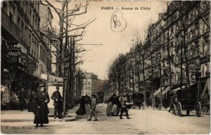 CPA PARIS 17e - Avenue de Clichy (74838)