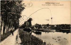 CPA CHATILLON-COLIGNY - Canal de BRIARE - L'Ecluse en amont (632083)