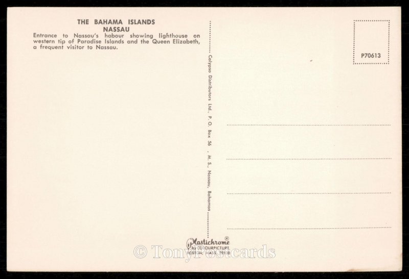 Entrance to Nassau's Harbour