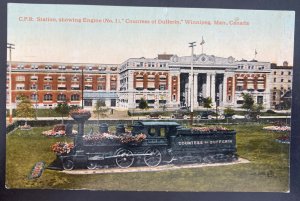 Mint Canada Picture Postcard CPR Station Countess Of Dufferin Winnipeg