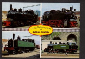 France Locomotives Railroad Train Blonay Chamby France Postcard Europe
