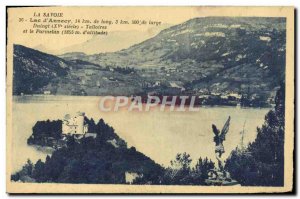 Old Postcard Lac d & # 39Annecy Talloires and Parmelan