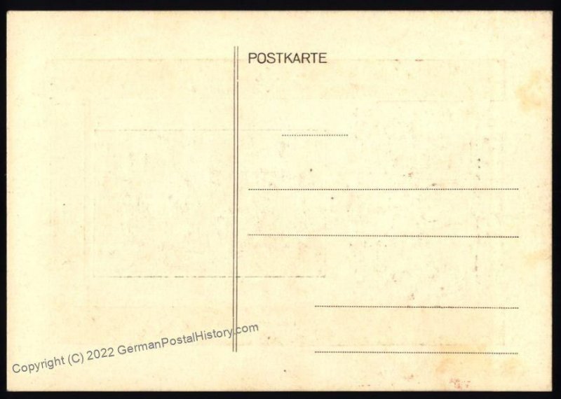 3rd Reich Austria Germany 1938 Adolf Hitler May Day Propaganda Card UNUSE 105133