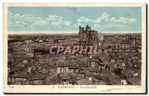 Narbonne - Vue Generale - Old Postcard