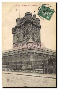 Old Postcard Vincennes Dungeon