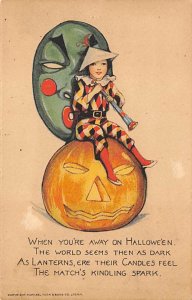 Artist Samuel Schmucker Halloween Unused 