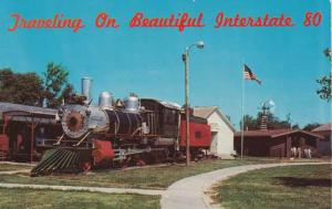 1889 Baldwin Locomotive Traveling on Beautiful Interstate 80 Minden NE Nebraska