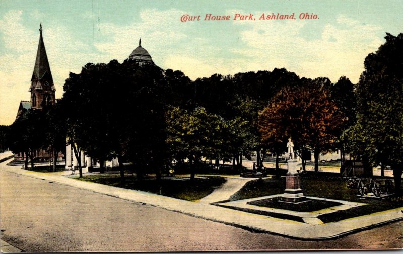 Ohio Ashland Court House Park