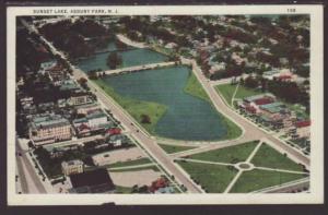 Sunset Park,Asbury Park,NY Postcard BIN 