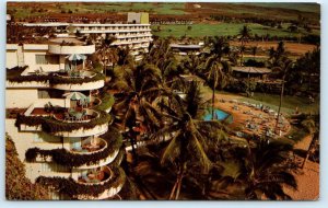 3 Postcards KAANAPALI, Hawaii HI ~ Aerial SHERATON-MAUI HOTEL Swimming Pool