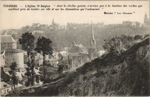 CPA Fougeres Eglise St Sulpice (1237754)