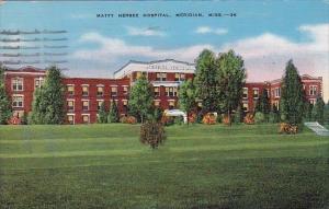 Mississippi Meridian Matty Hersee Hospital 1941