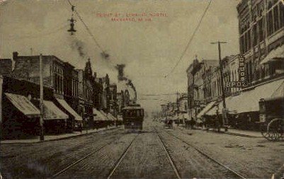 Front Street in Mankato, Minnesota