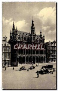 Postcard Old Burxelles Grand Place King's house